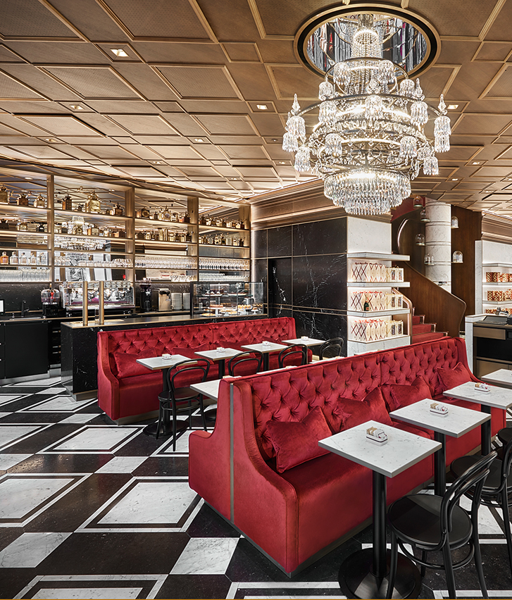 Sacher Café Bel Étage, BWM, Bernard